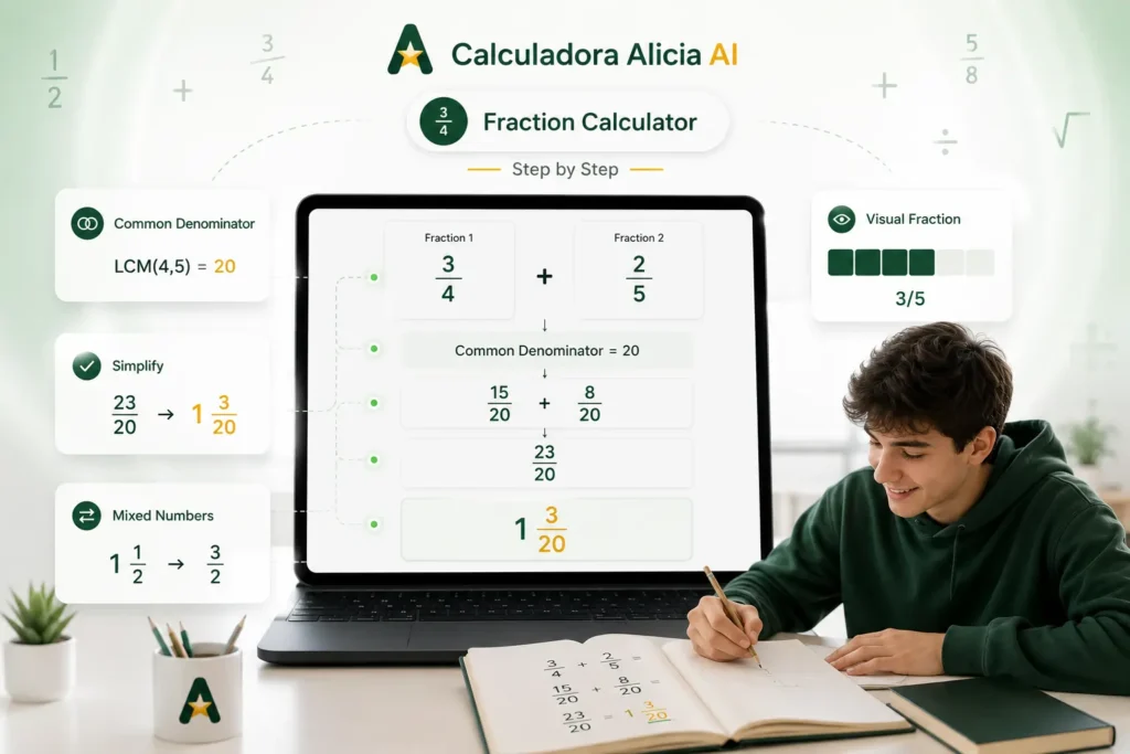 Calculadora Alicia Fracciones
